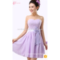 Hot Sale Purple OEM Service Suzhou Factory Robe de demoiselle d&#39;honneur